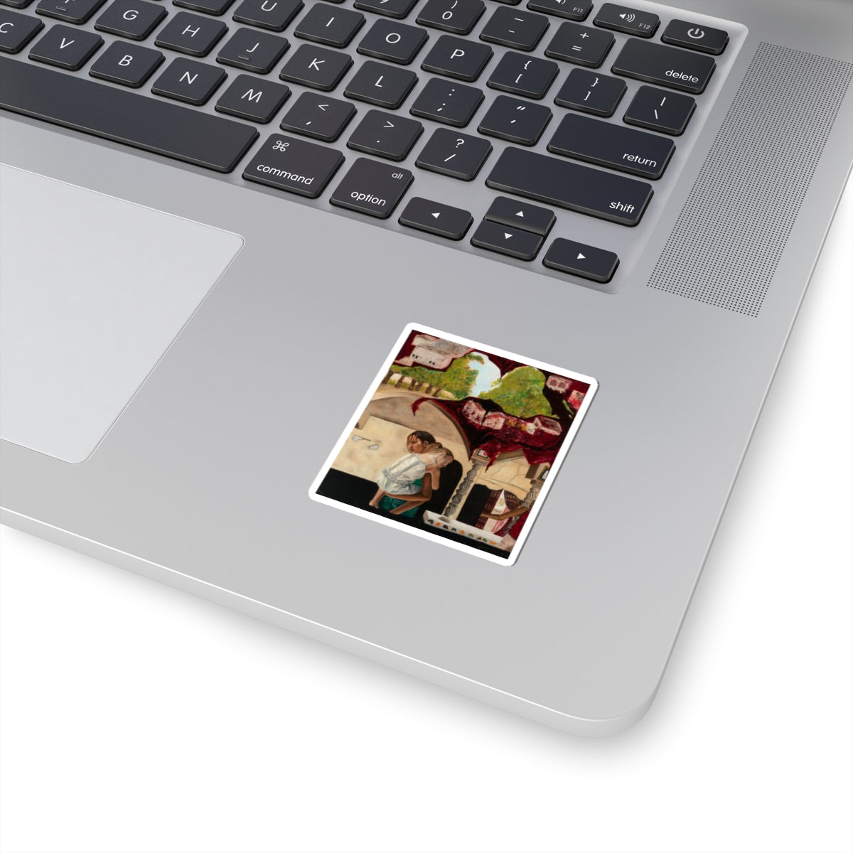 Vinyl Sticker of "Psyche of Lost Youth" - art under moonlight