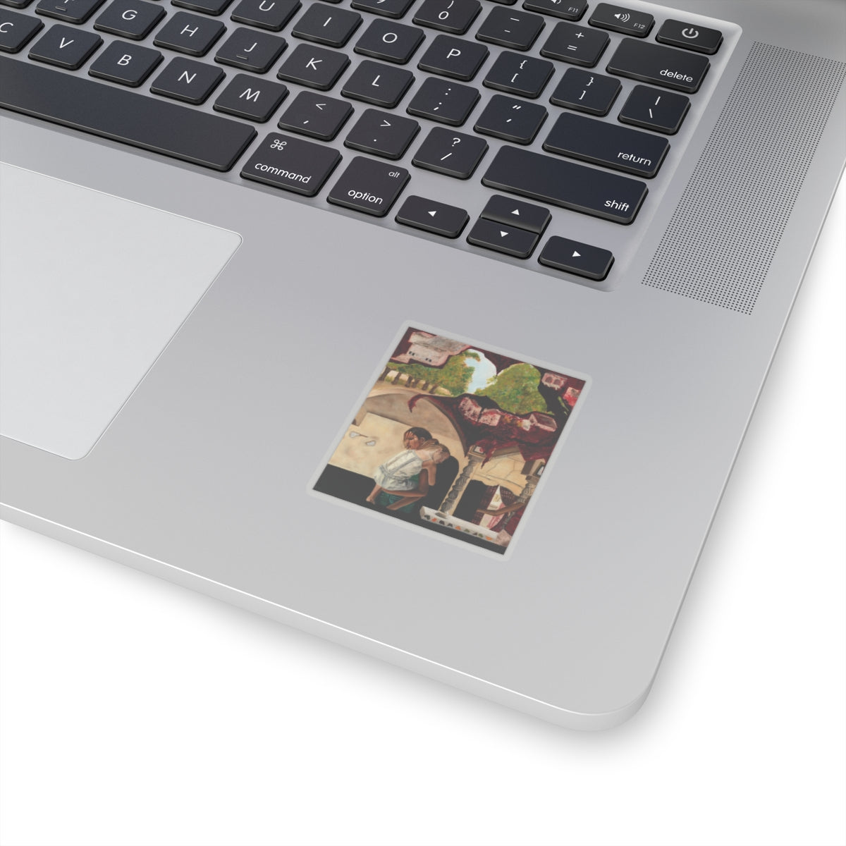 Vinyl Sticker of "Psyche of Lost Youth" - art under moonlight