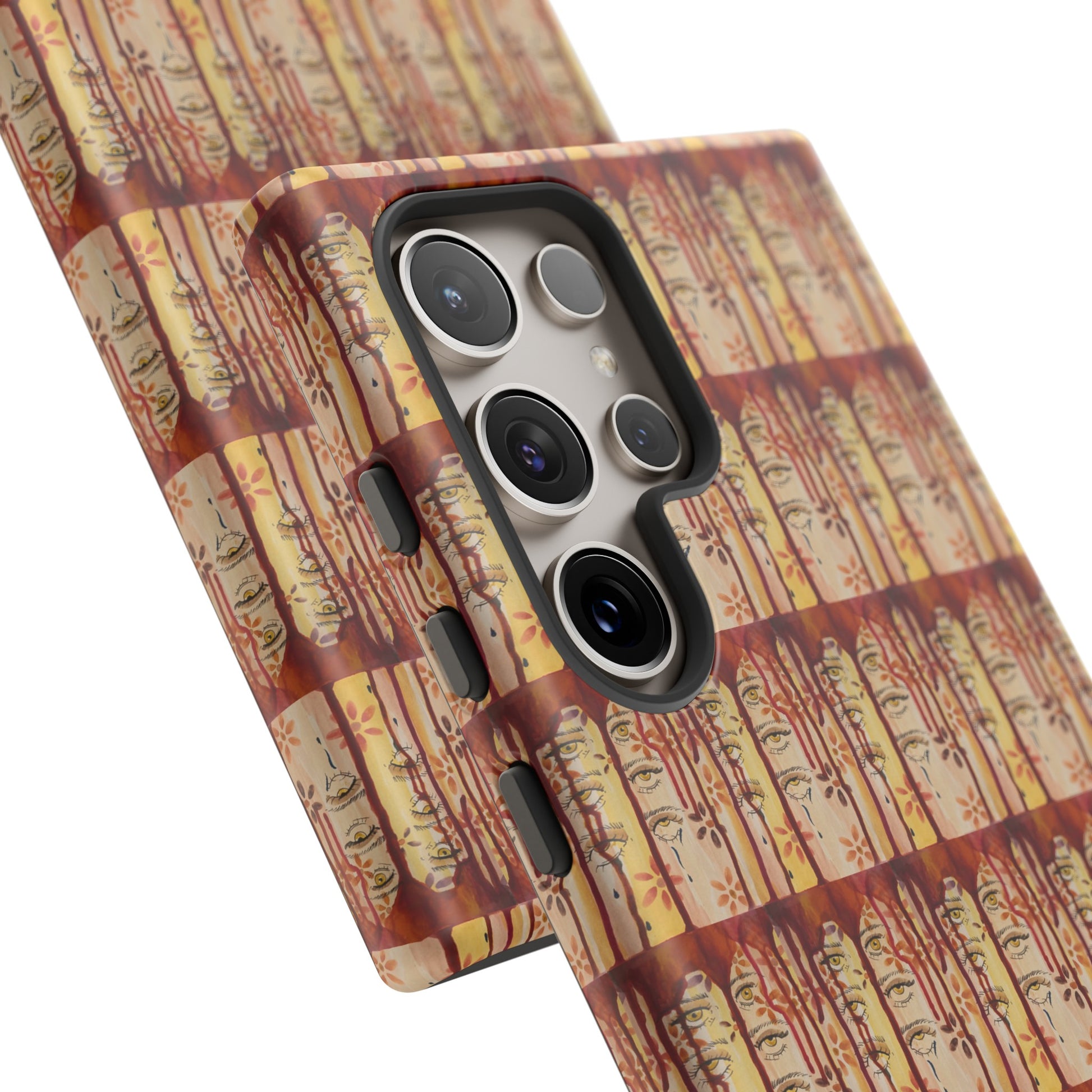 Tough Case Design of "Behind Our Eyes" - art under moonlight