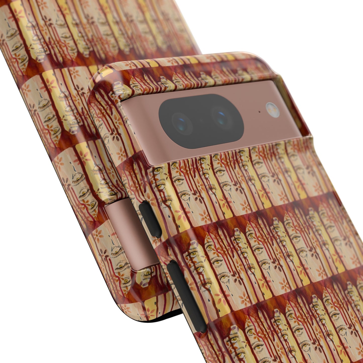 Tough Case Design of "Behind Our Eyes" - art under moonlight